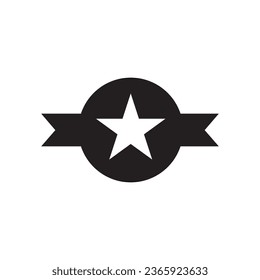 Trophy and prize symbol line icon on white background vector illustration