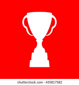 Trophy sign illustration