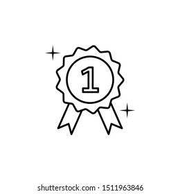 Trophy, sport icon. Element of sport thin line icon