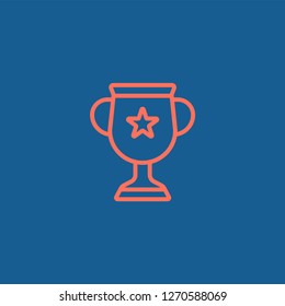 Trophy star icon