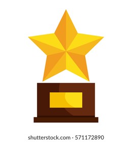 trophy star winner award