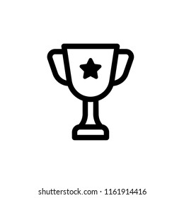 Trophy structure icon,vector illustration. Flat design style. vector trophy icon illustration isolated on White background, trophy icon Eps10. trophy icons graphic design vector symbols.