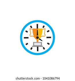 Trophy Time Logo Icon Design