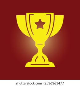 Trophy trendy artwork beauteous abstract vector illustration colorful useful design.eps
