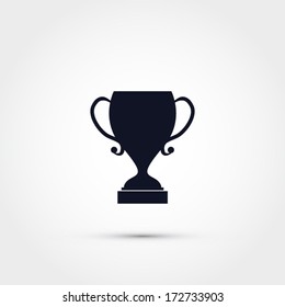 Trophy vector icon