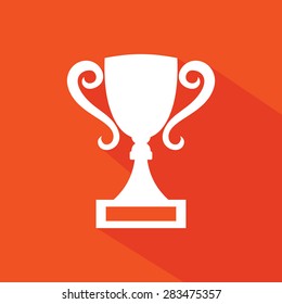 Trophy vector icon