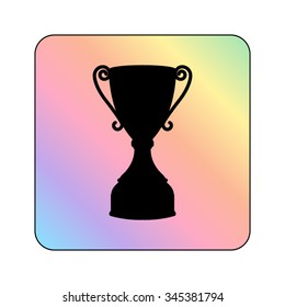 Trophy - vector icon