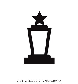 Trophy vector icon