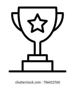 Trophy Vector Icon