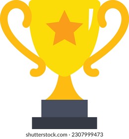 Trophy vector icon. Can be used for printing, mobile and web applications.