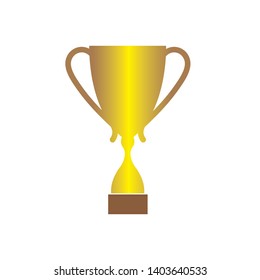 Trophy  vector icon winner illustration symbol