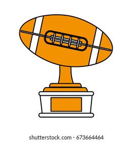 trophy vector illustration