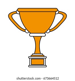 trophy vector illustration