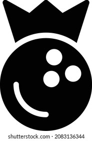 trophy vector illustration isolated on a transparent background . glyph vector icons for concept or web graphics.