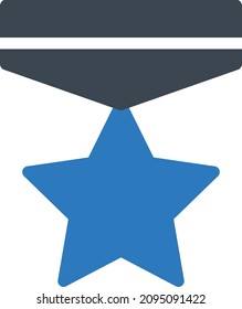 ilustración del vector trofeo en un fondo transparente. Símbolos de calidad premium. Icono vector glifos para concepto y diseño gráfico.