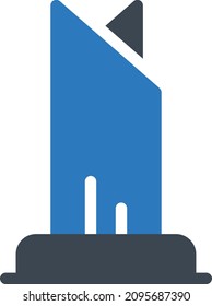 trophy Vector illustration on a transparent background. Premium quality symbols. Glyphs  vector icon for concept and graphic design.