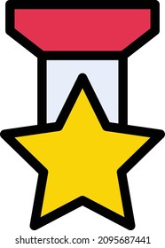 trophy Vector illustration on a transparent background. Premium quality symbols. Stroke vector icon for concept and graphic design.