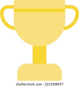 ilustración del vector trofeo en un fondo transparente. Símbolos de calidad superior. Iconos vectoriales de color de línea para el concepto y el diseño gráfico. 
