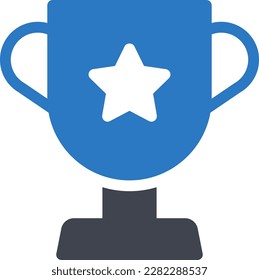 trophy Vector illustration on a transparent background. Premium quality symmbols. Glyphs vector icons for concept and graphic design. 
