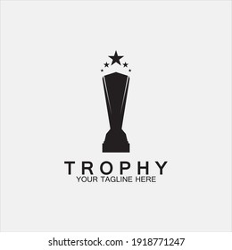 Trophy Vector Logo Icon.champions  Trophy Logo Icon For Winner Award Logo Template