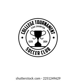 Icono del logotipo del vector del trofeo.icono del logotipo del trofeo para la plantilla del logotipo del ganador 