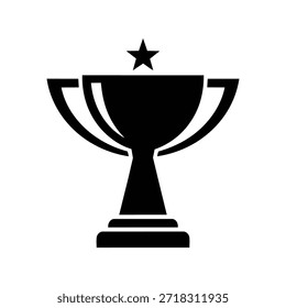 Trophy Vektor Logo Symbol.Champions Trophäe Logo Symbol für Gewinner Award Logo Vorlage