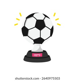 Trophy Vector style icon. Eps 10 file