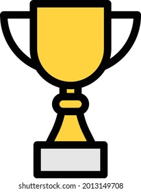 trofeo de fondo blanco. el trofeo es un símbolo de logro.