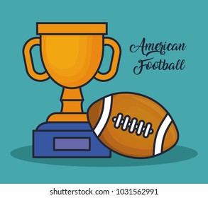 trophy winner award american football