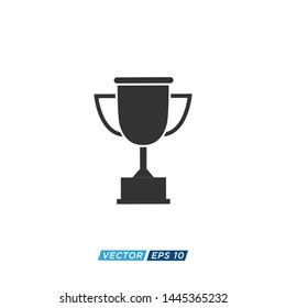 Trophy Winner Icon Vector Design Illustration 