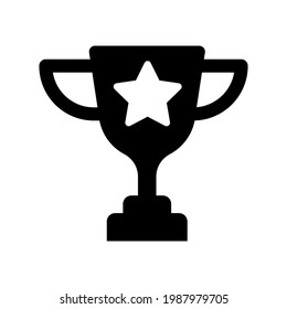 Trophy winner icon.reward,cup (vector illustration)