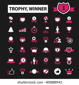 trophy winner icons
