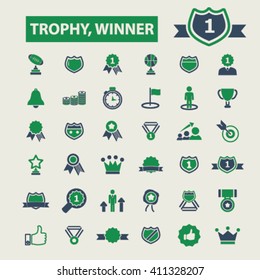 trophy winner icons
