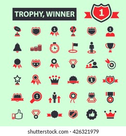 trophy winner icons
