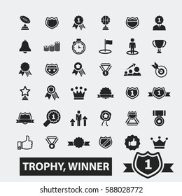 trophy winner icons