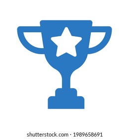 Icono del ganador del trofeo.win,victoria (ilustración vectorial)