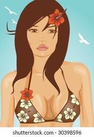 tropic girl