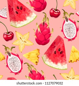 Tropic seamless pattern