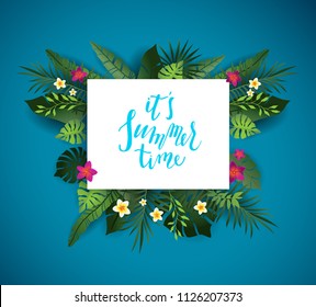 Tiempo de verano tropical