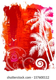 Tropical abstract background