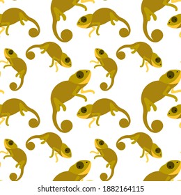 Tropical animals in abstract style on colorful background. Abstract background. Color cartoon vector. Watercolor abstract. Vintage vector illustration. Botanical print. Sloth, chameleon, toucan