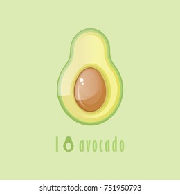 Tropical Avocado Fruit