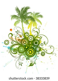 Tropical background