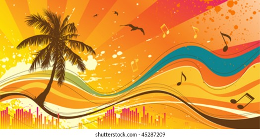 Tropical background