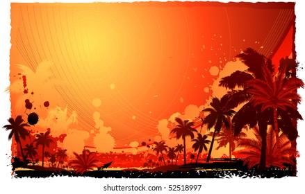 Tropical background