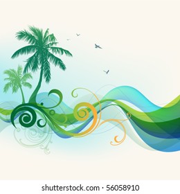 Tropical background