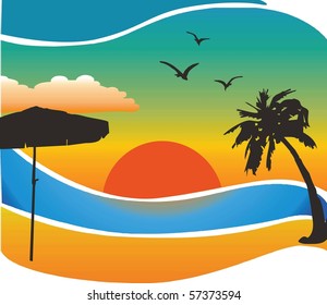 Tropical background