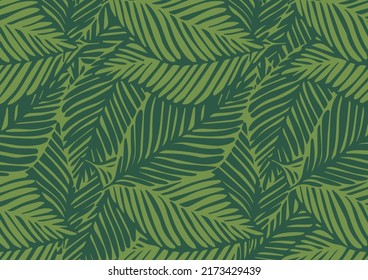 Tropical background pattern vector design