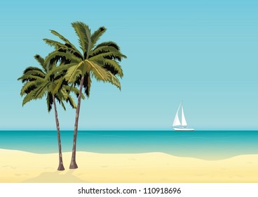 Tropical beach