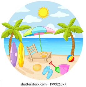Tropical beach